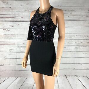 h&m gold fringe dress Navy Cape Sleeve Beaded Evening Gown